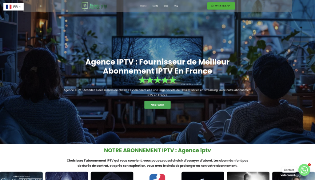 Meilleur Fournisseurs Abonnement IPTV