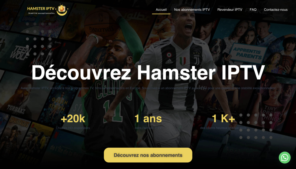 Meilleur Fournisseurs Abonnement IPTV