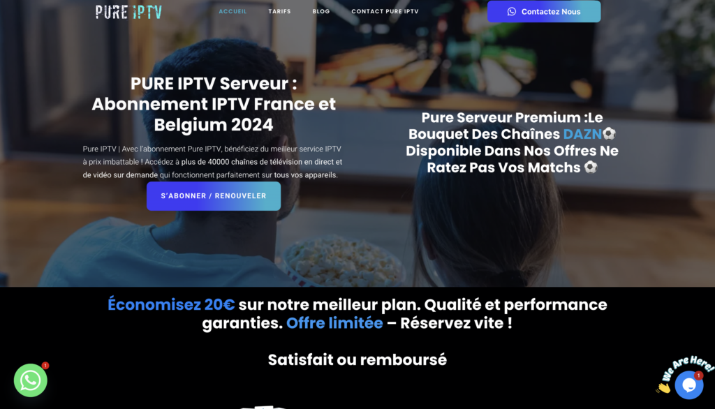 Meilleur Fournisseurs Abonnement IPTV