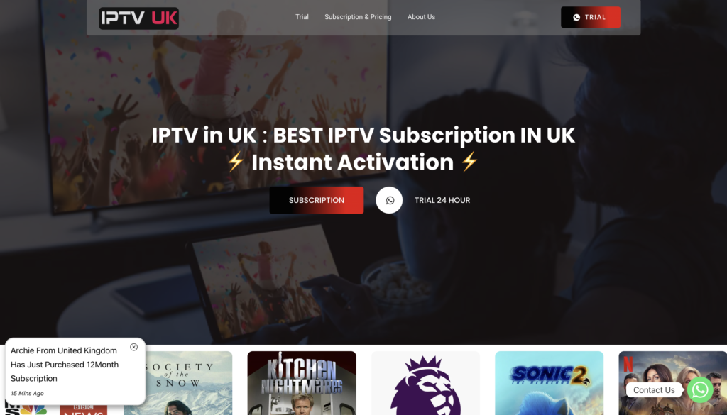 Meilleur Fournisseurs Abonnement IPTV