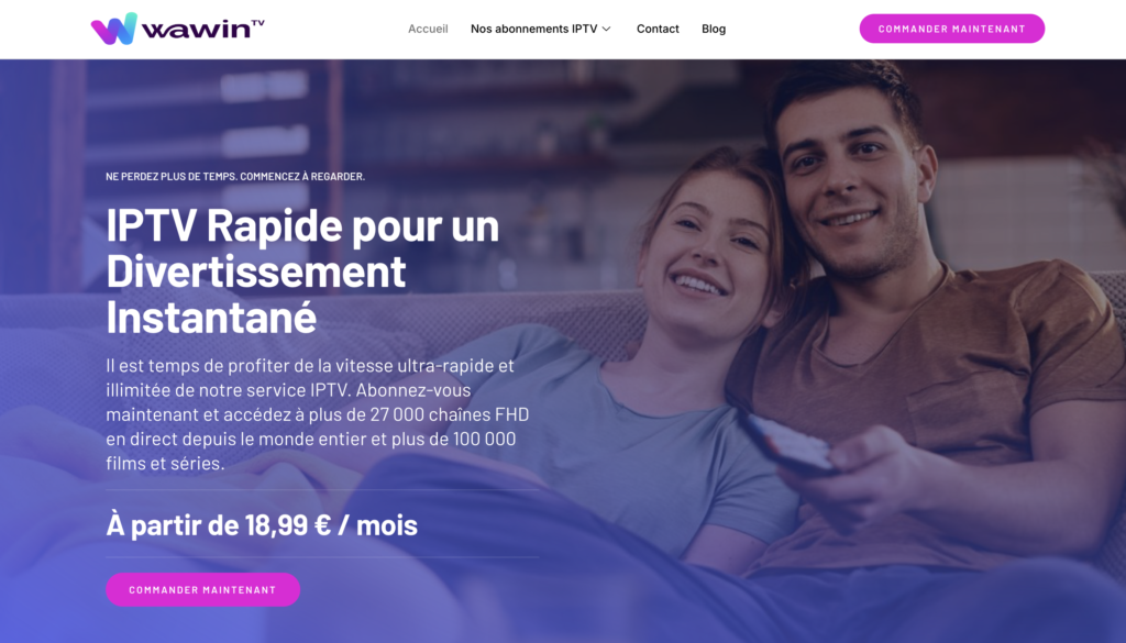 Meilleur Fournisseurs Abonnement IPTV